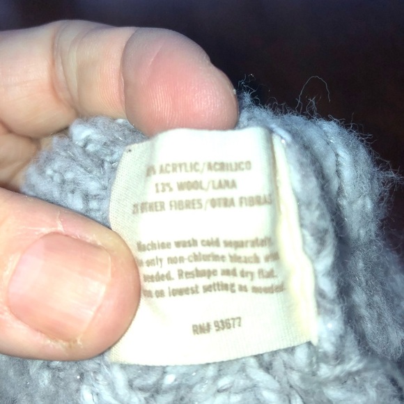 Decree Gray Long Cardigan Sweater with Shawl Collar, new or lightly used X-Large - Picture 13 of 13